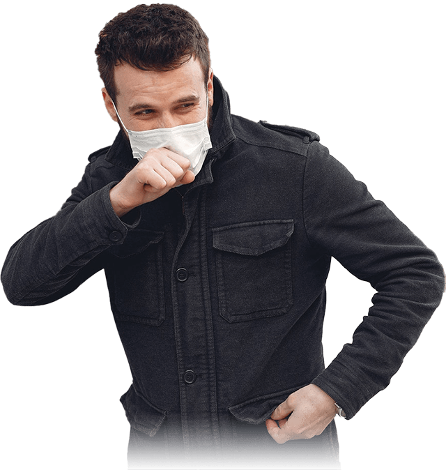 covid 19 figure wear face mask img